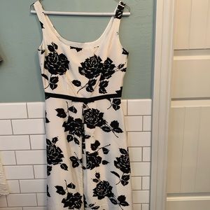 Ann Taylor scoop silk dress